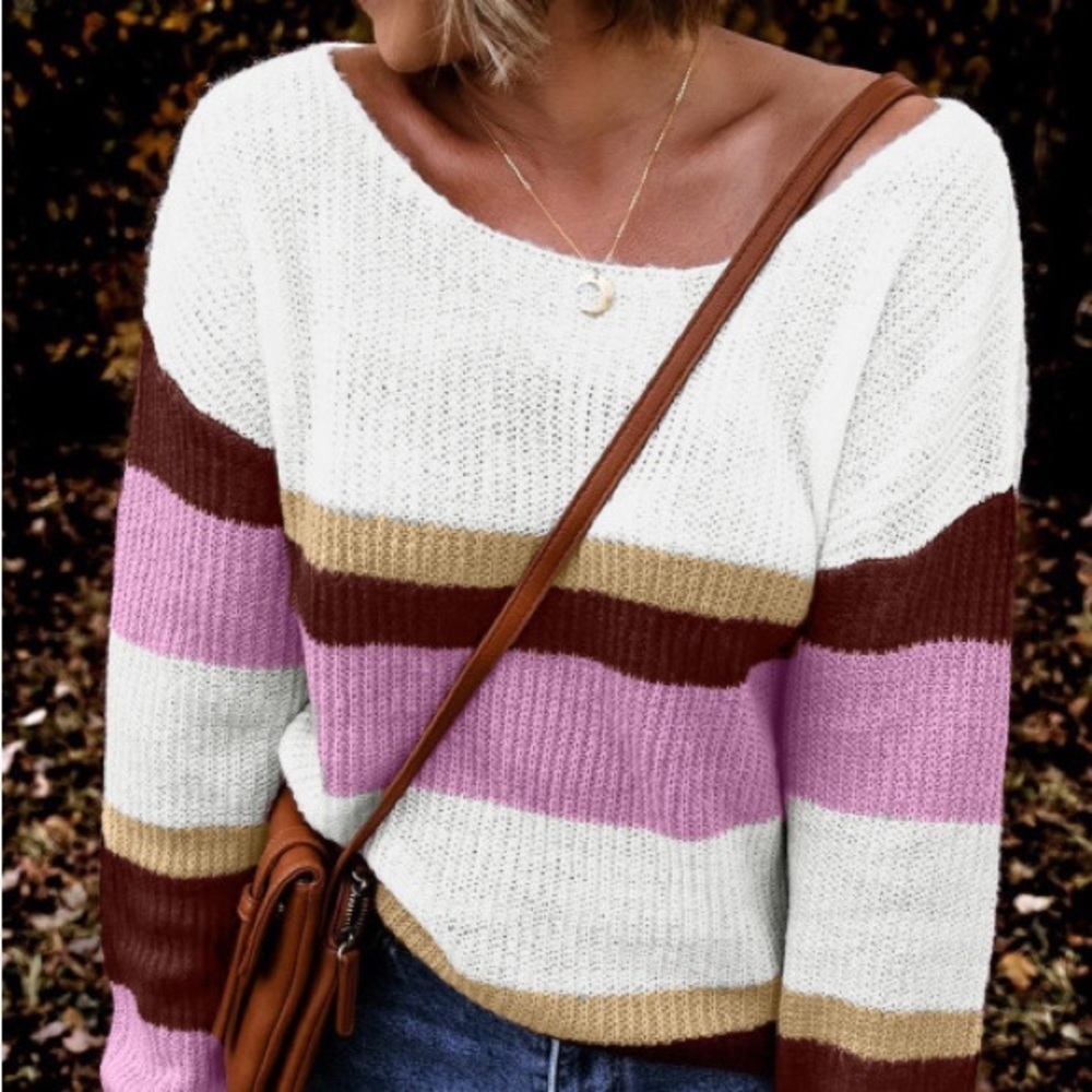 This Time Around Colorblock Sweater - Picture 4 of 4